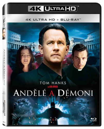 Andělé a démoni - 4K Ultra HD Blu-ray + Blu-ray (2BD)
