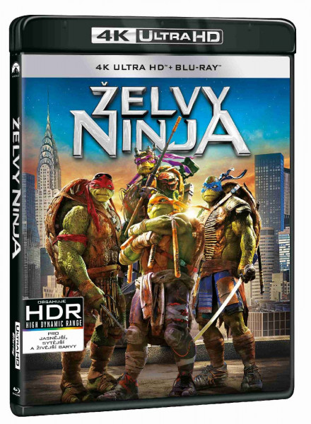 detail Želvy Ninja - 4K Ultra HD Blu-ray + Blu-ray (2BD)