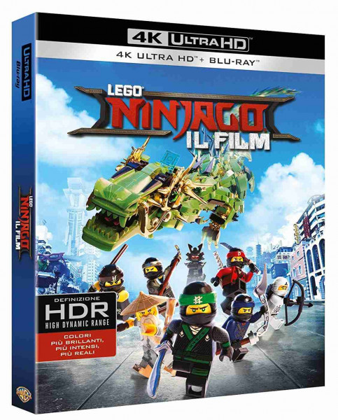 detail Lego Ninjago film - 4K Ultra HD Blu-ray