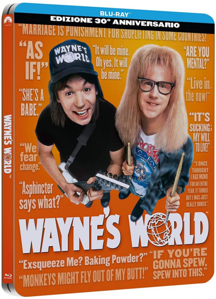 detail Waynův svět (30th Anniversary) - Blu-ray Steelbook (bez CZ)