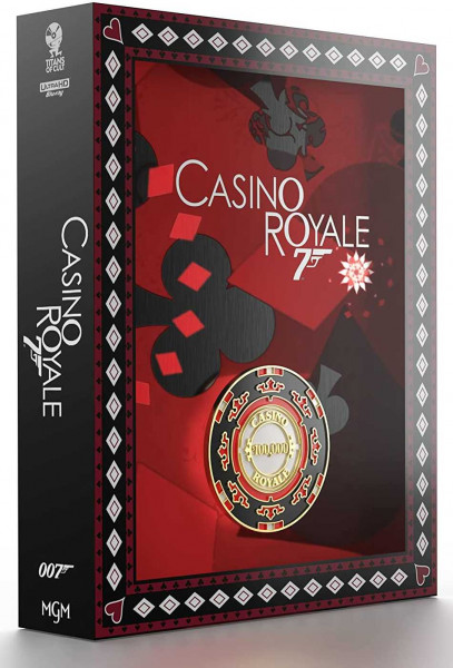 detail Casino Royale - 4K Ultra HD Blu-ray Steelbook Limit. edice
