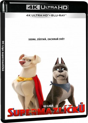DC Liga supermazlíčků - 4K Ultra HD Blu-ray + Blu-ray (2BD)