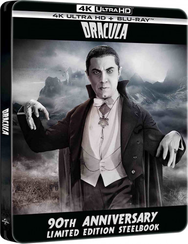 Dracula - 90th Anniversary Steelbook - 4K Ultra HD + BD (bez CZ)