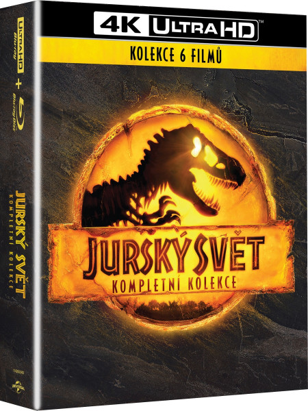detail Jurský svět kolekce 1-6 - 4K Ultra HD Blu-ray + Blu-ray 12BD