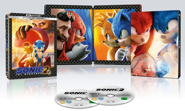 detail Ježek Sonic 1+2 - 4K Ultra HD Blu-ray Steelbook