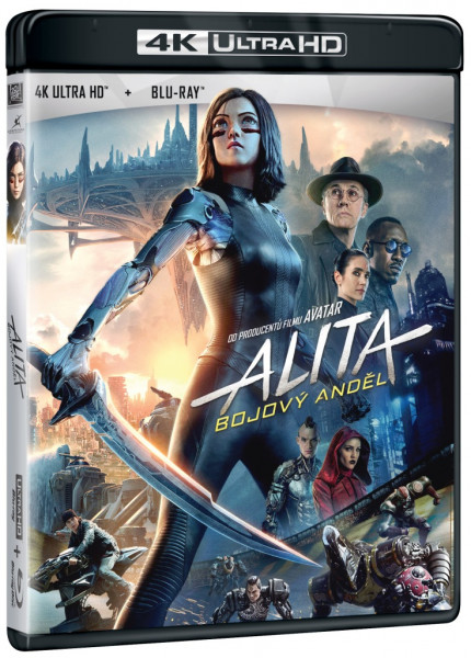 detail Alita: Bojový Anděl - 4K Ultra HD Blu-ray + Blu-ray 2BD
