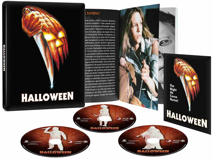 detail Halloween (1978) - 4K Ultra HD Blu-ray + Blu-ray (3BD) Steelbook (bez CZ)