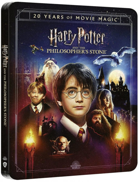 detail Harry Potter a Kámen mudrců (20. výročí) - 4K Ultra HD Blu-ray Steelbook