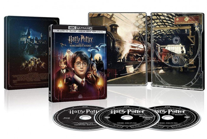 detail Harry Potter a Kámen mudrců (20. výročí) - 4K Ultra HD Blu-ray Steelbook