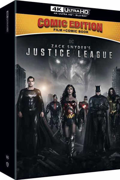 detail Komiksová edice Liga spravedlnosti Zacka Snydera - 4K Ultra HD BD + BD