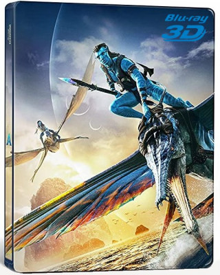 Avatar: The Way of Water - Blu-ray 3D Steelbook Limitovaná edice (bez CZ)