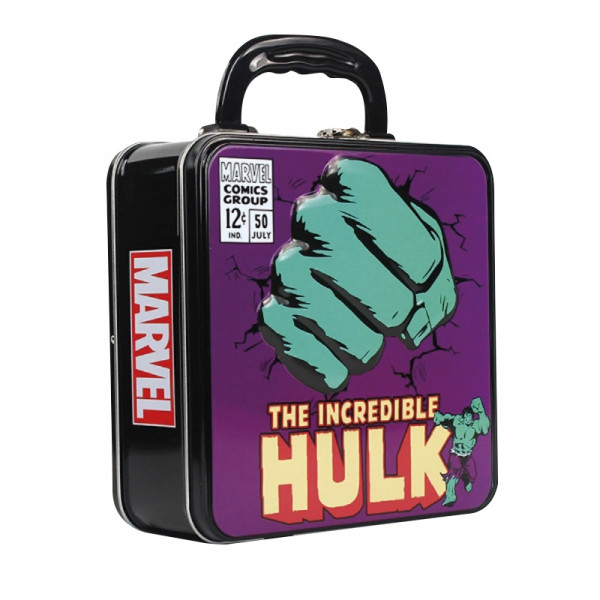 detail Plechový kufřík Hulk