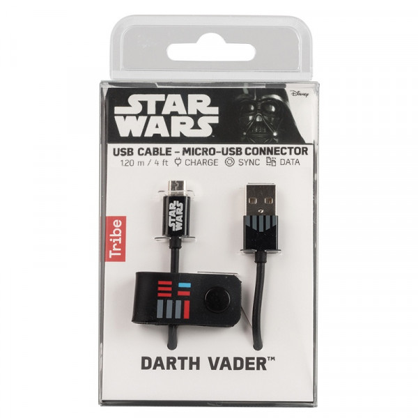 detail Micro USB kabel Star Wars - Darth Vader 120 cm