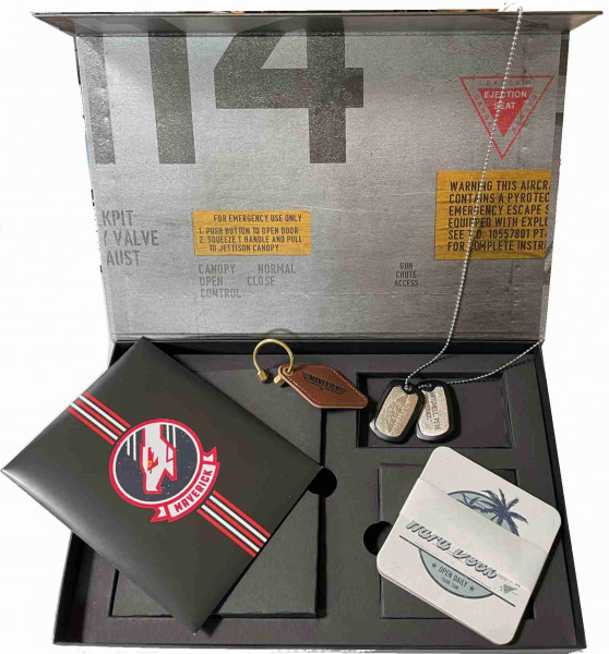 detail Top Gun - exkluzívne zberateľské predmety v darčekovej sade