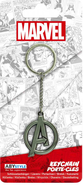detail Klíčenka Avengers logo