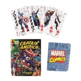detail Hrací karty Captain America